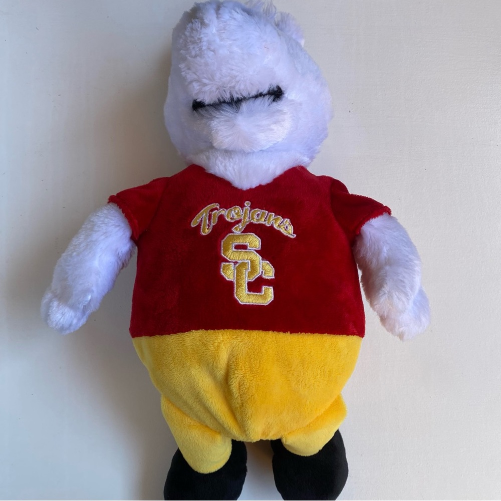 USC  Southern California Plush Football reversible into horse mascot